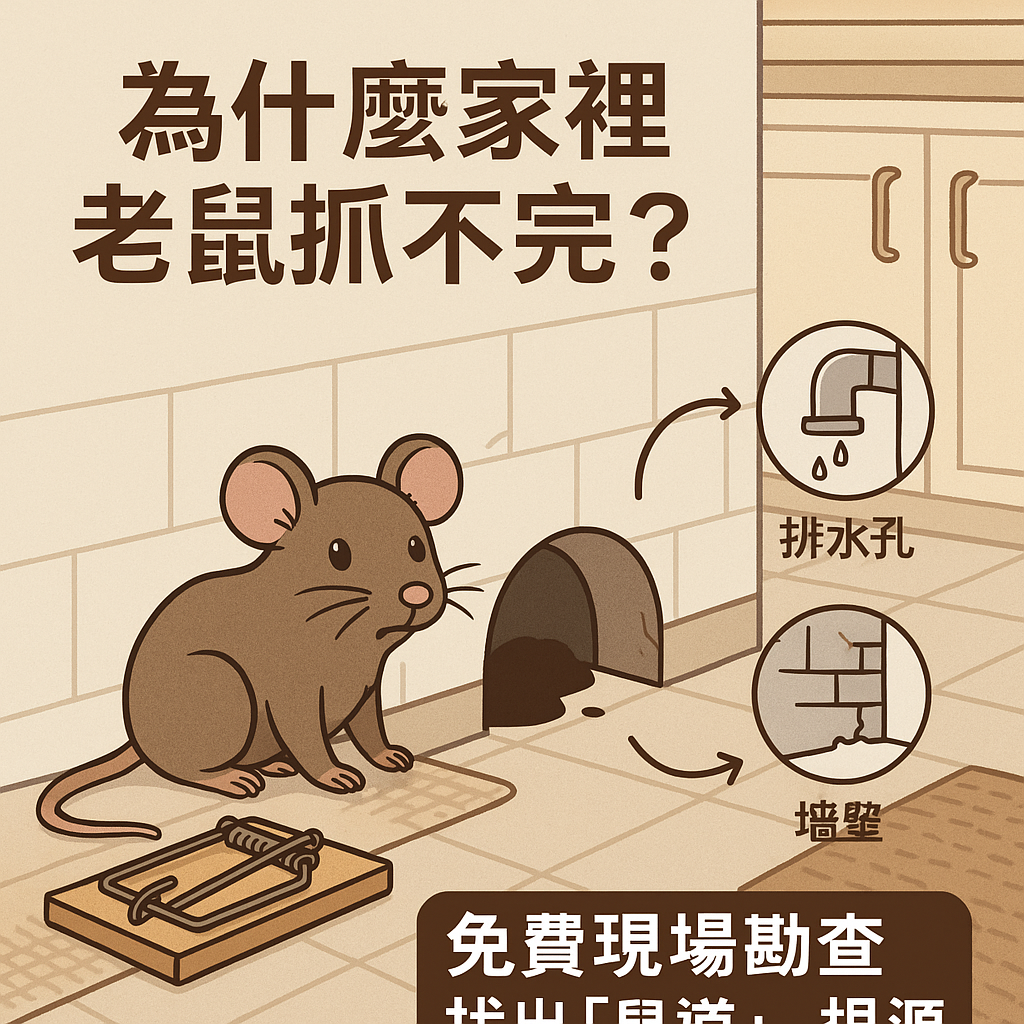 為什麽家里老鼠抓不完