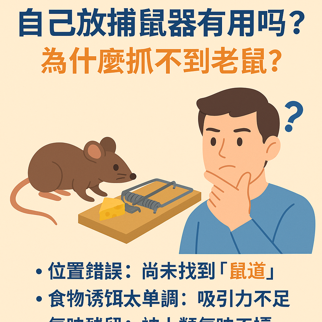 自己放捕鼠器為什麽抓不到老鼠？.png
